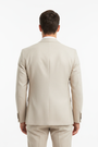 Wam Denim Corlan Light Beige Blazer – back view on model