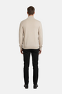 Halron Beige Half-Zip Pullover - Back