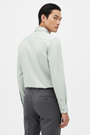 Wam Denim Kalden Light Menthol Long Sleeve Shirt – back view on model