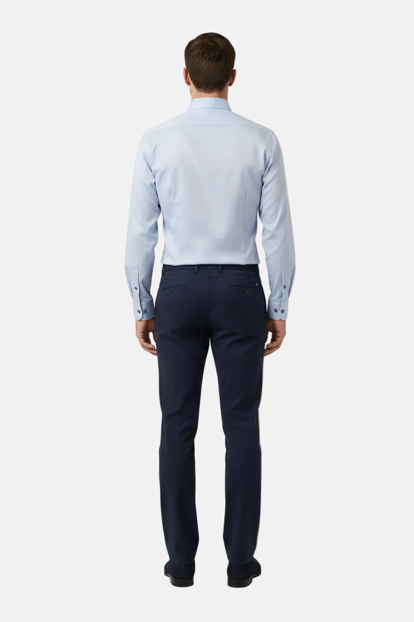 Terlox Light Blue Shirt - Back