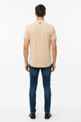 WAM DENIM T-Shirt 79664 Velvet Sand - Back View