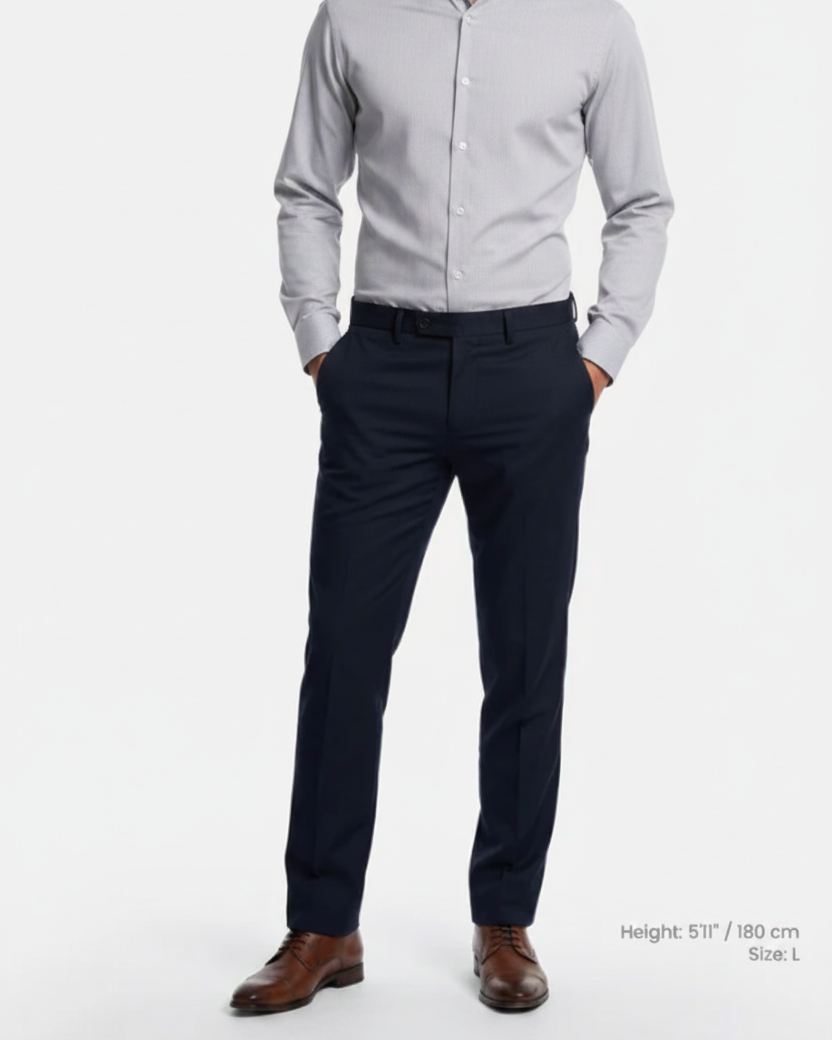 Kalden Light Grey — Full Body Front