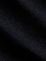 Close-up of dark navy chino fabric highlighting fine weave and premium texture.