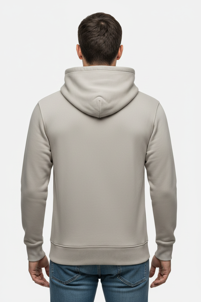 Light Grey Hoodie – back