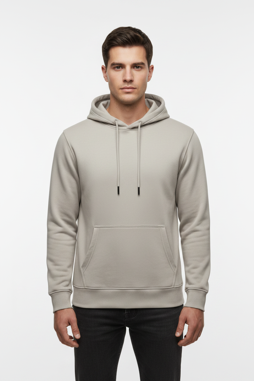 Light Grey Hoodie – front
