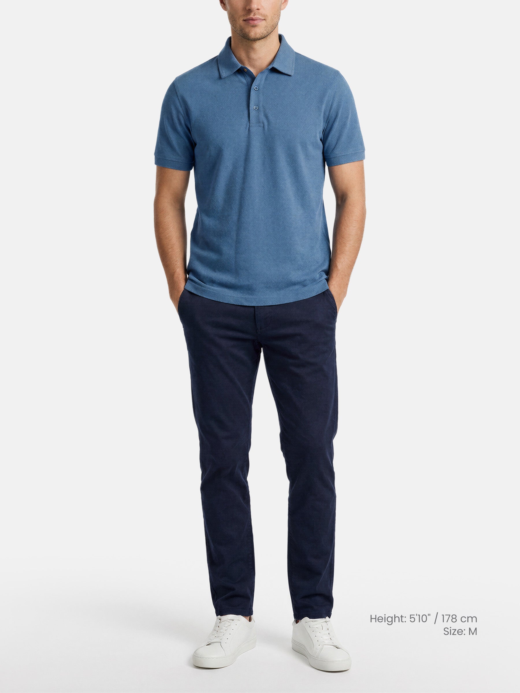 The Lurian Blue Polo