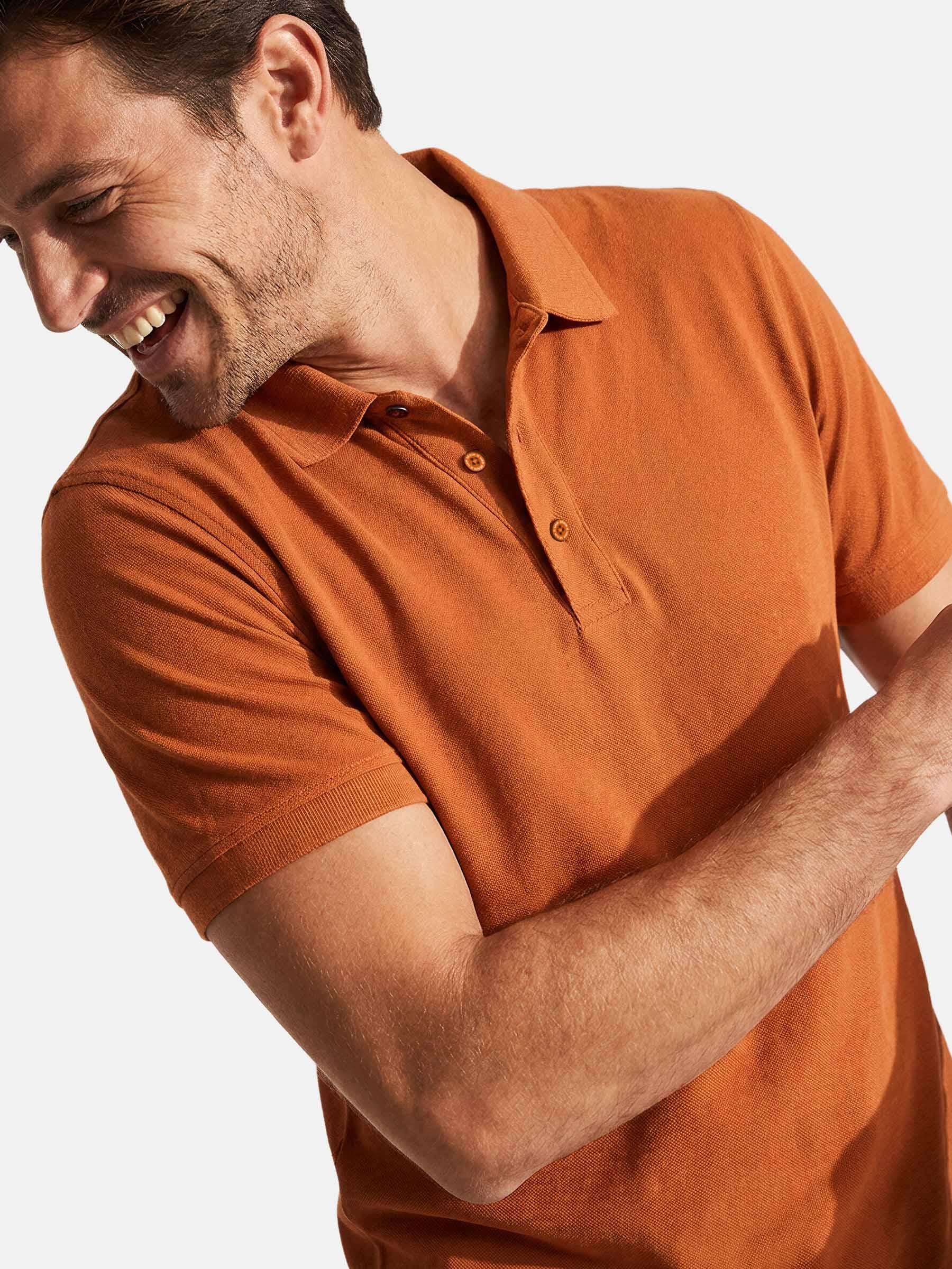 The Lurian Orange Polo