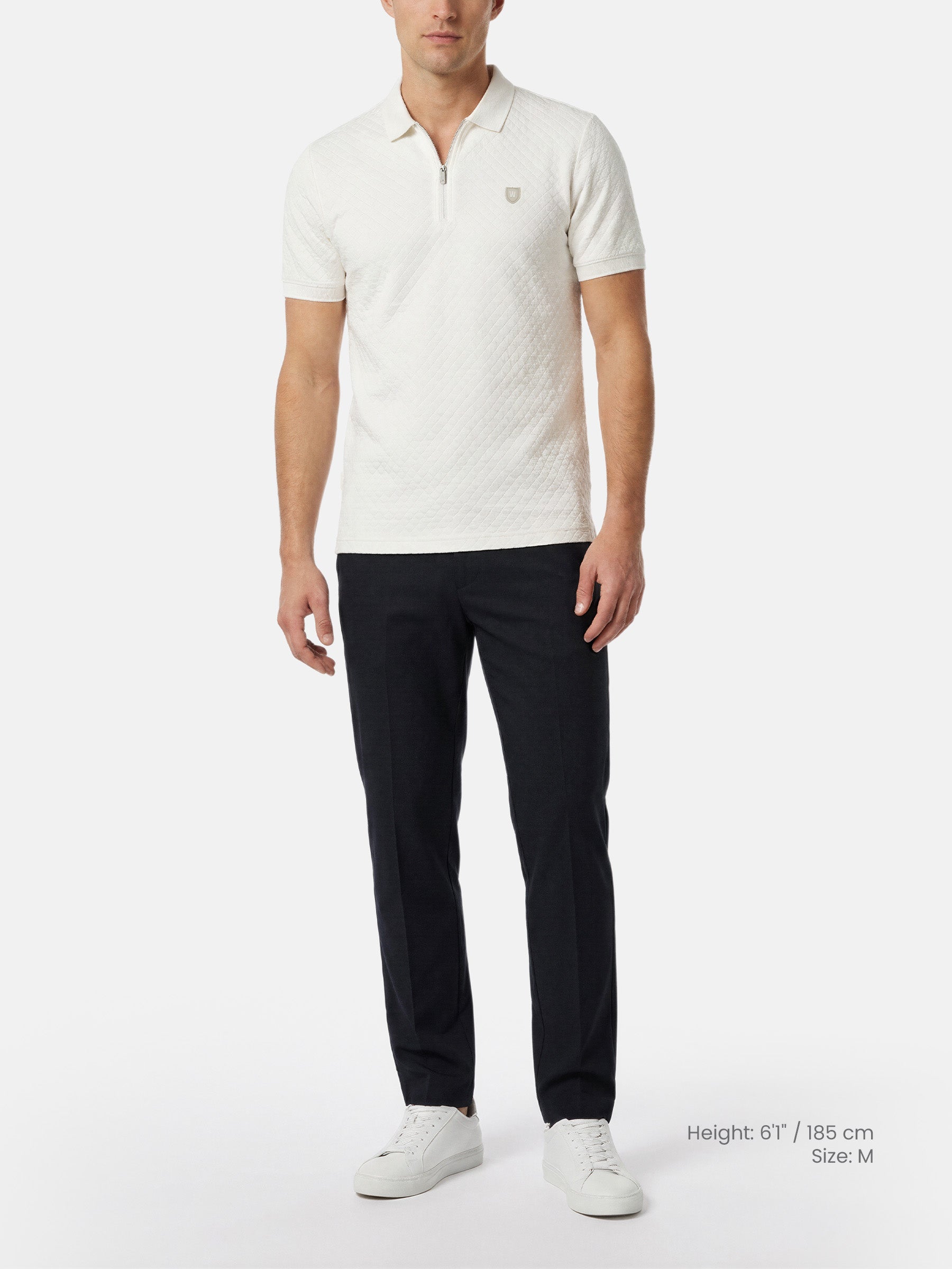 The Navor Off White Polo