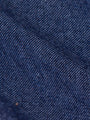 Close-up of navy shirt fabric texture with fine weave detail