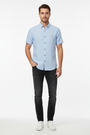 Quarn Blue Shirt – Front