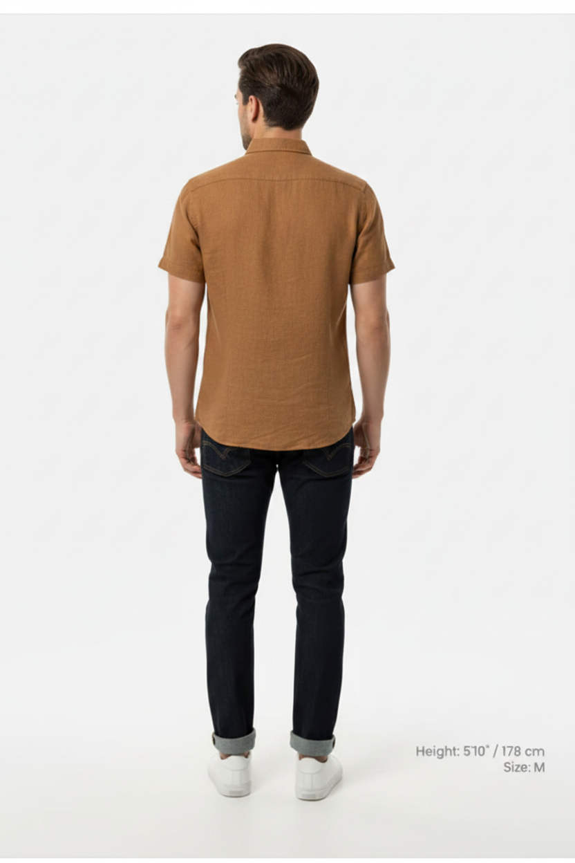 Quarn Brown Shirt – Back