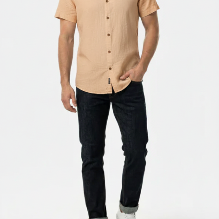Quarn Light Orange Shirt – Front