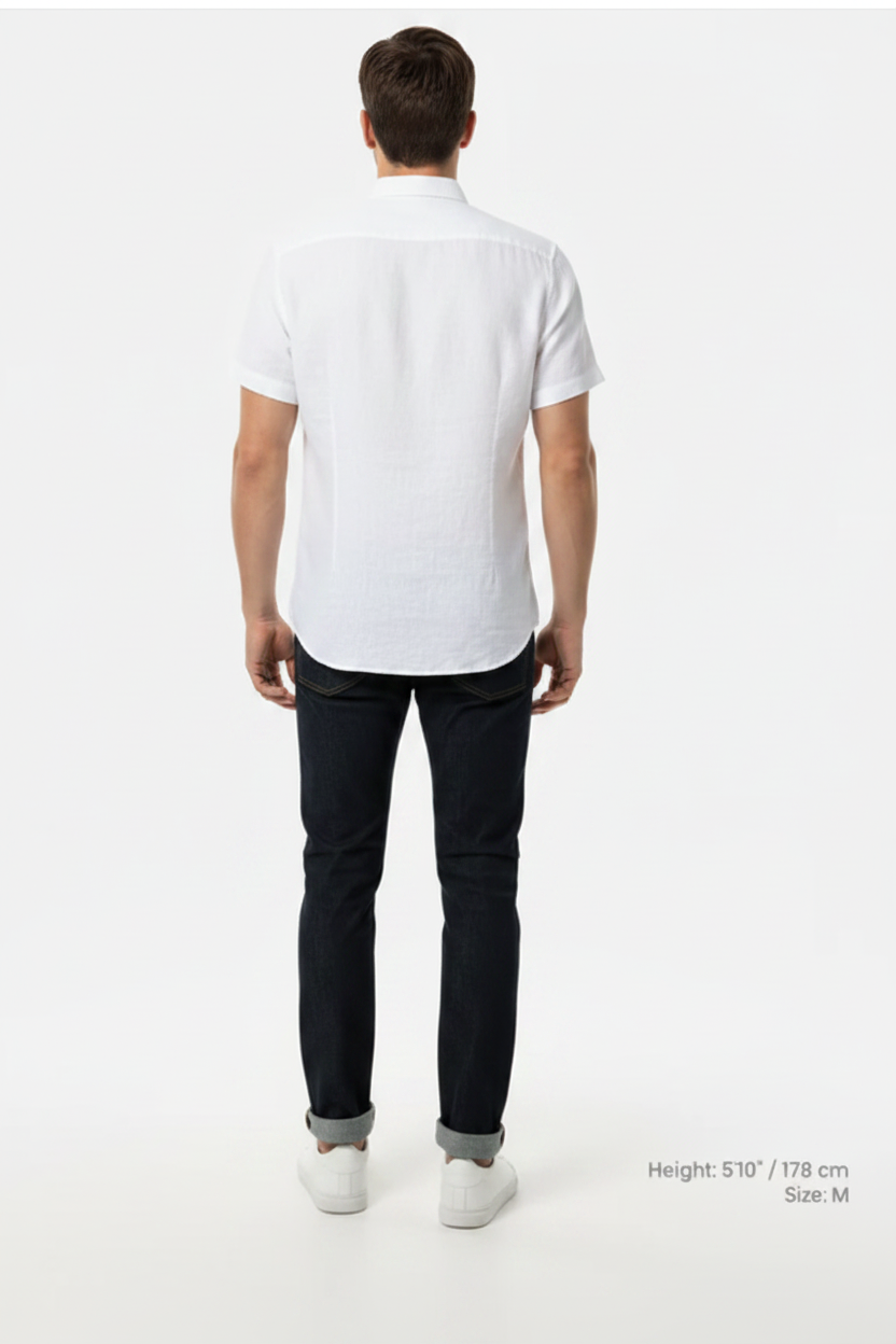 Quarn White Shirt – Back