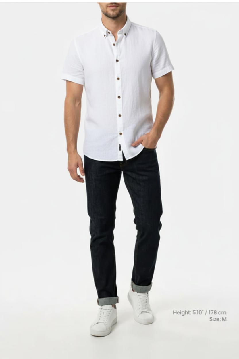Quarn White Shirt – Front