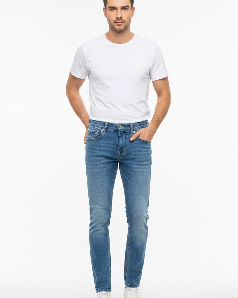 Rylor Blue Jeans – Model Front