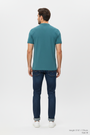 The Tyvon Petrol T-Shirt - Back