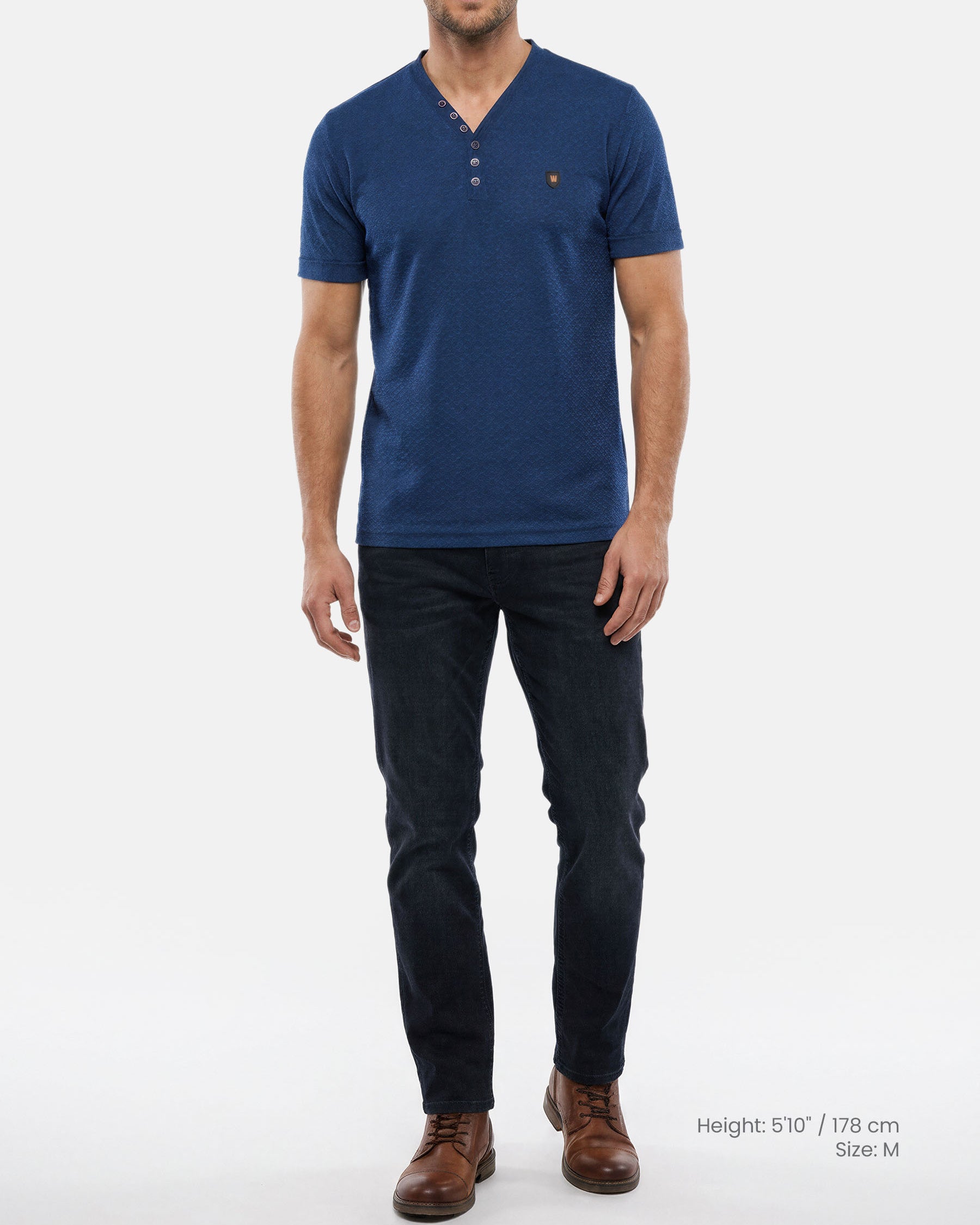 The Tyvon Navy Tshirt