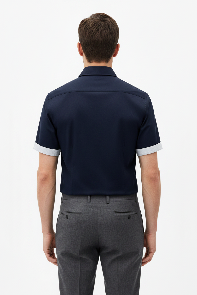 Valmor Navy – Back Model