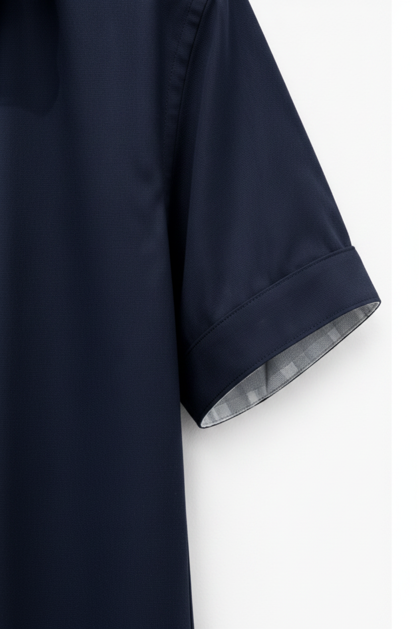 Valmor Navy – Cuff Detail