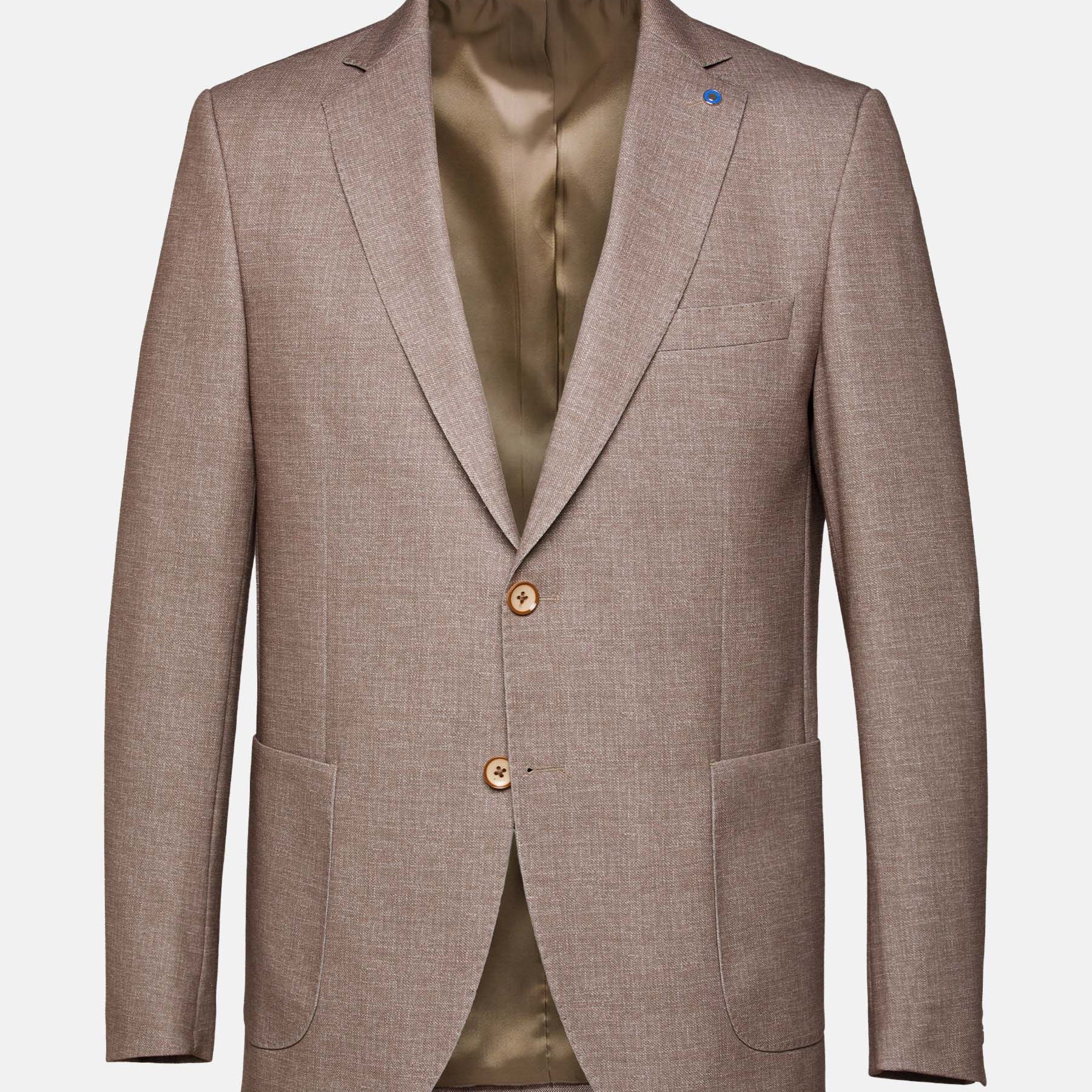 The Vertex Dark Beige Blazer