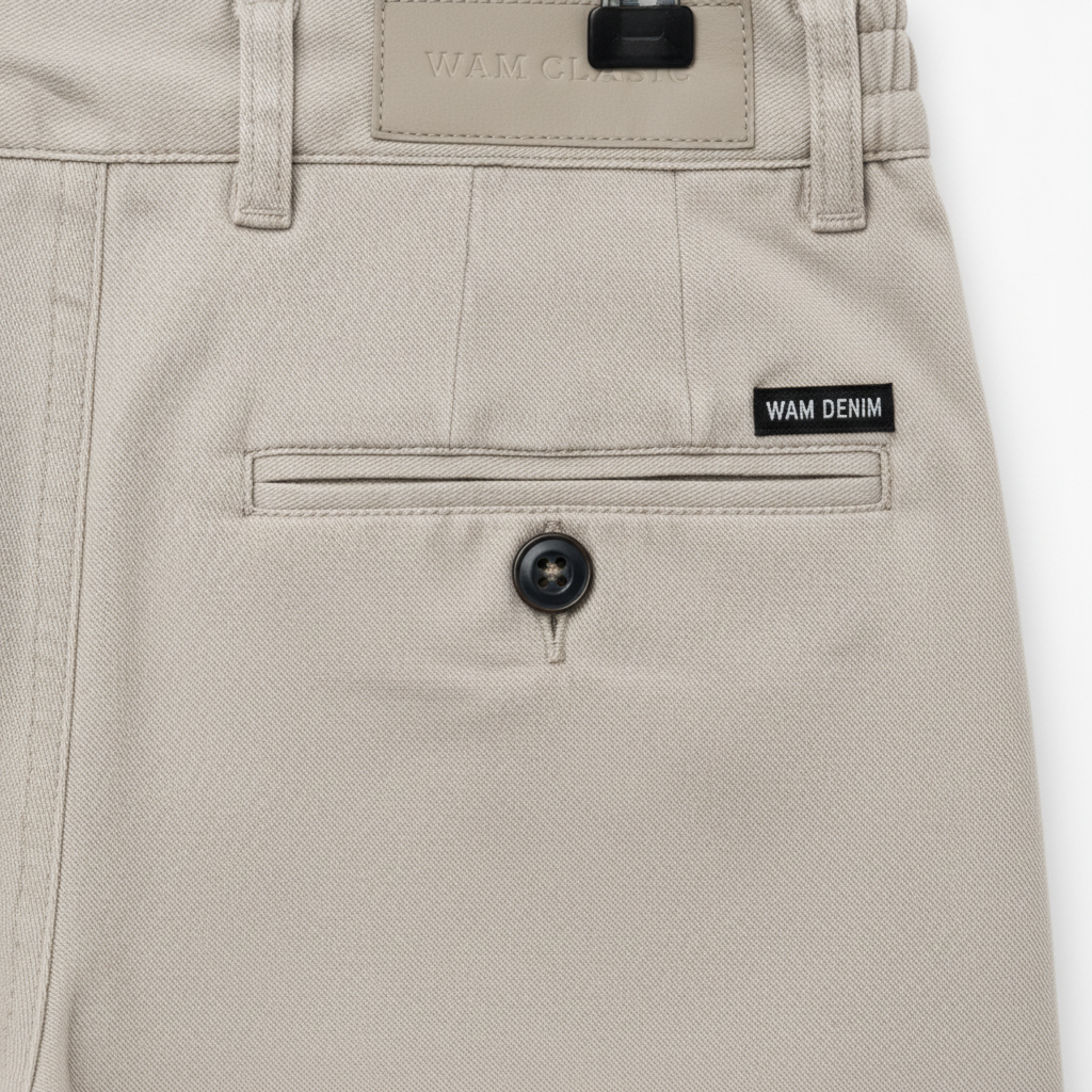 WAM DENIM Shorts Pocket Detail