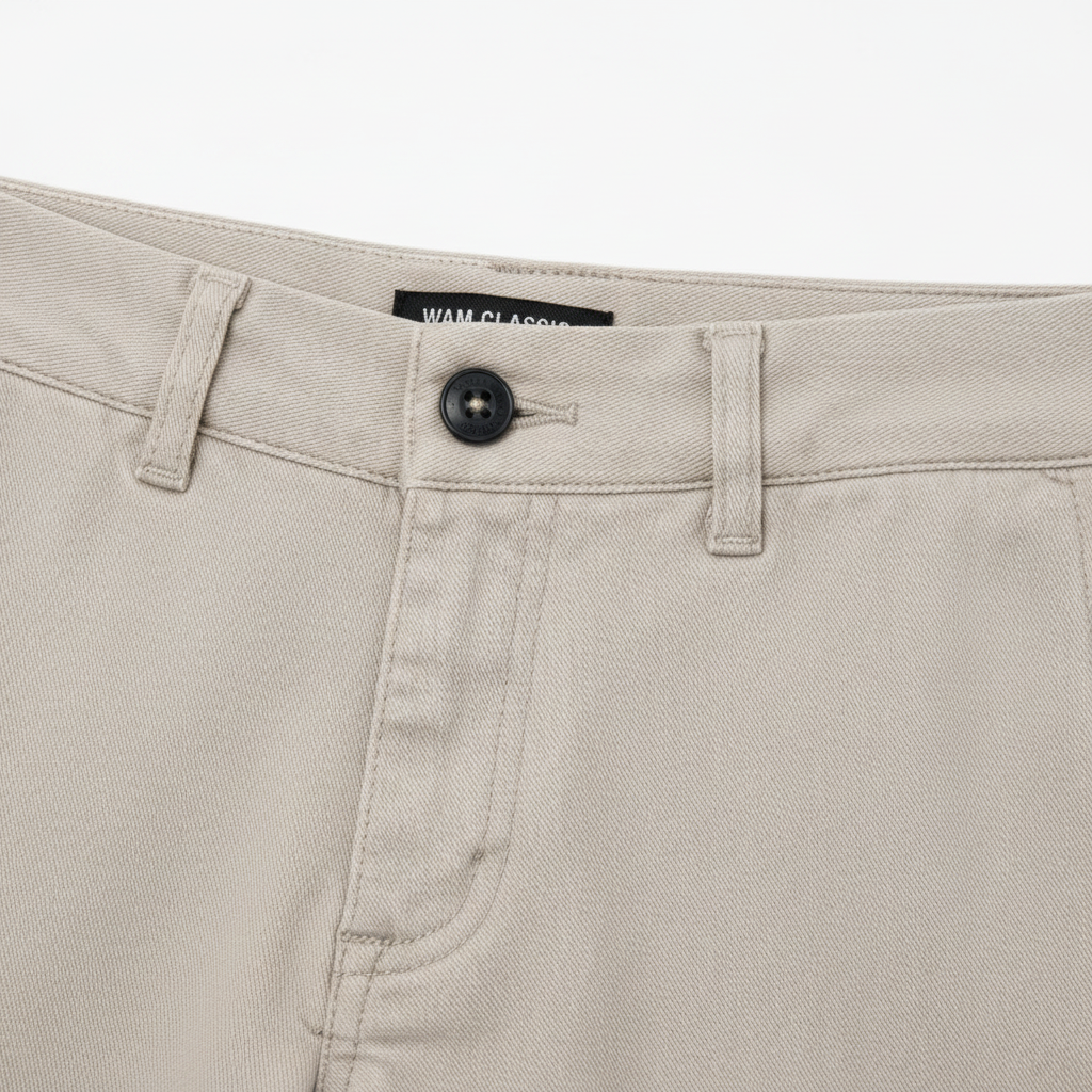 WAM DENIM Shorts Waistband Detail