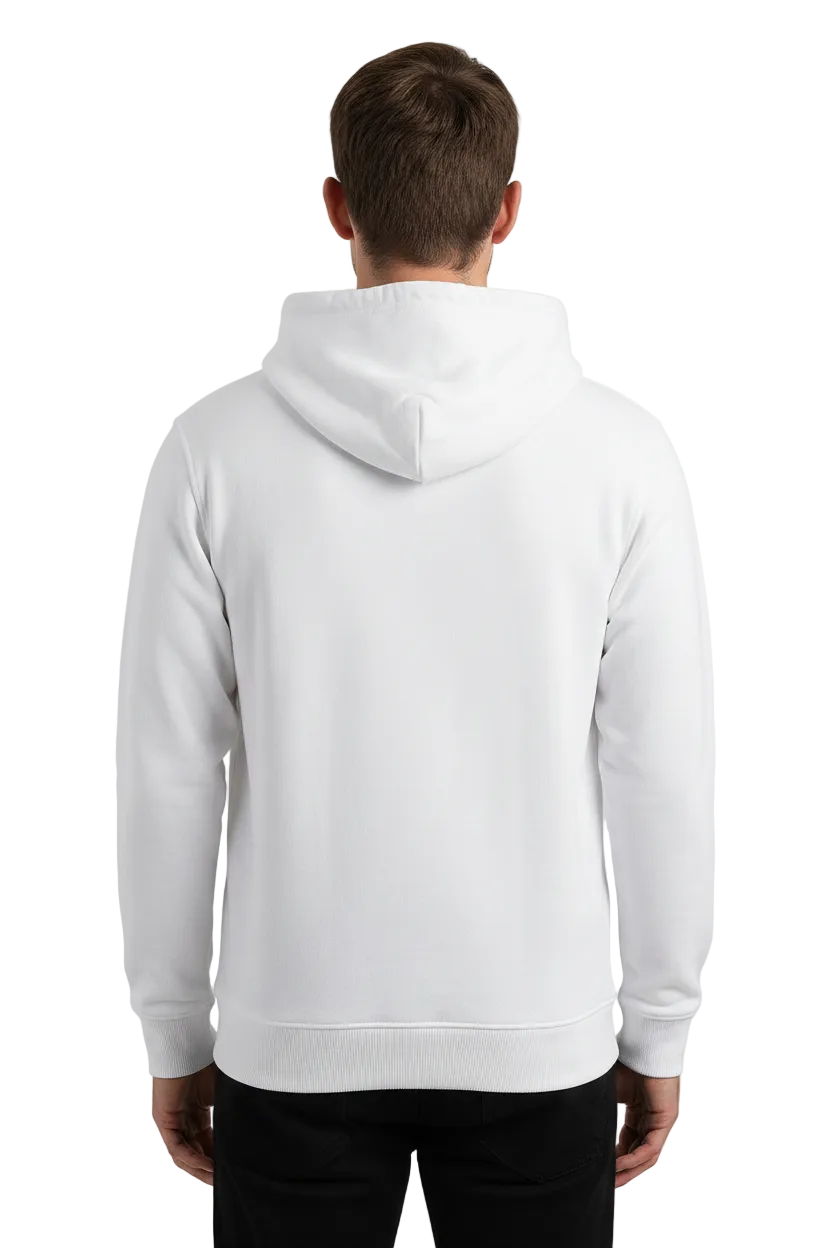 White Hoodie – back