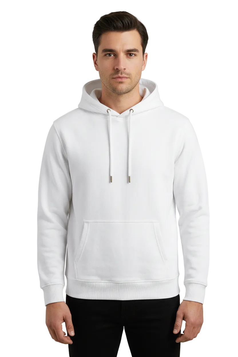 White Hoodie – front