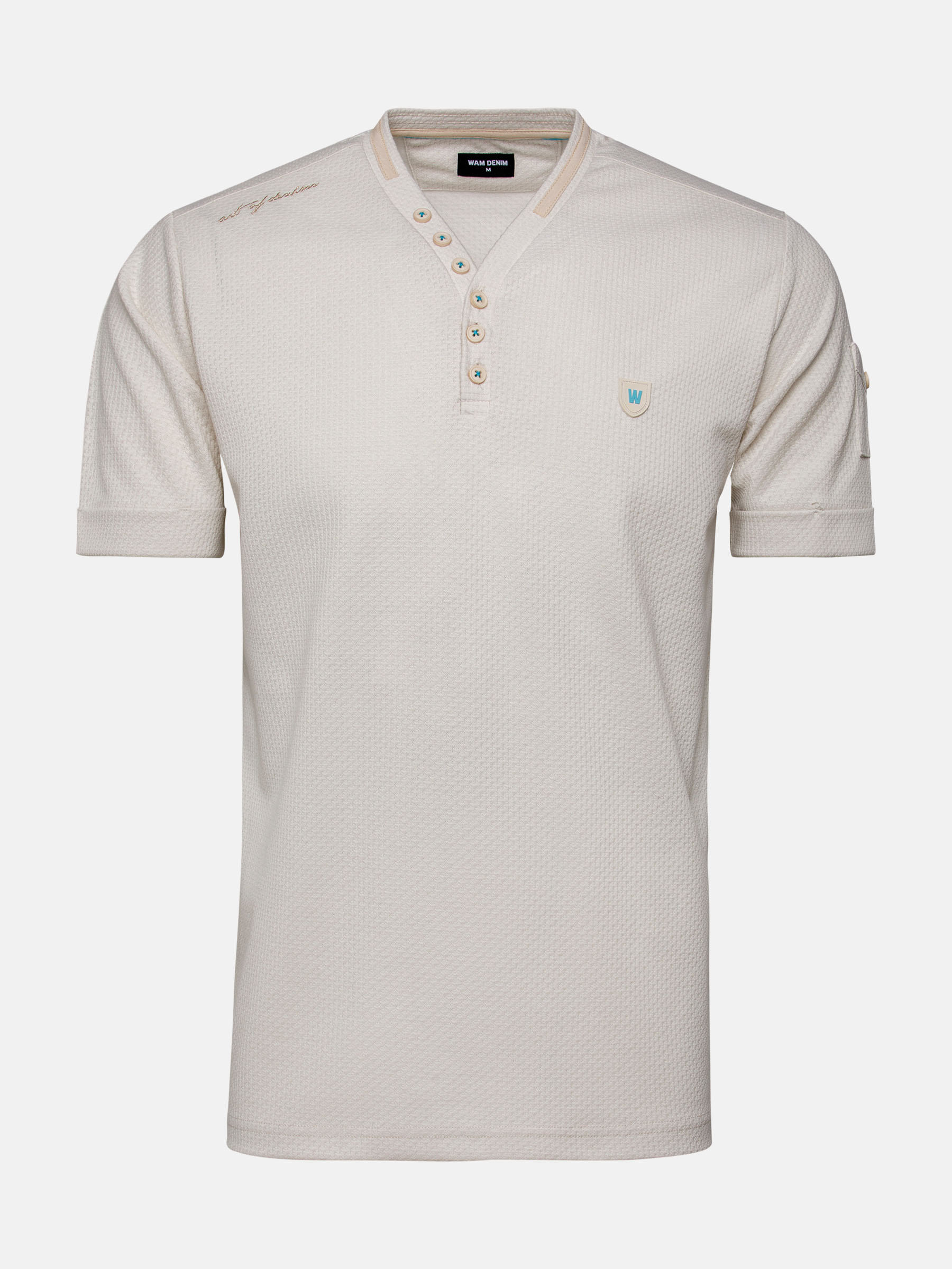 T-shirt 79667 Zentar Lichtbeige