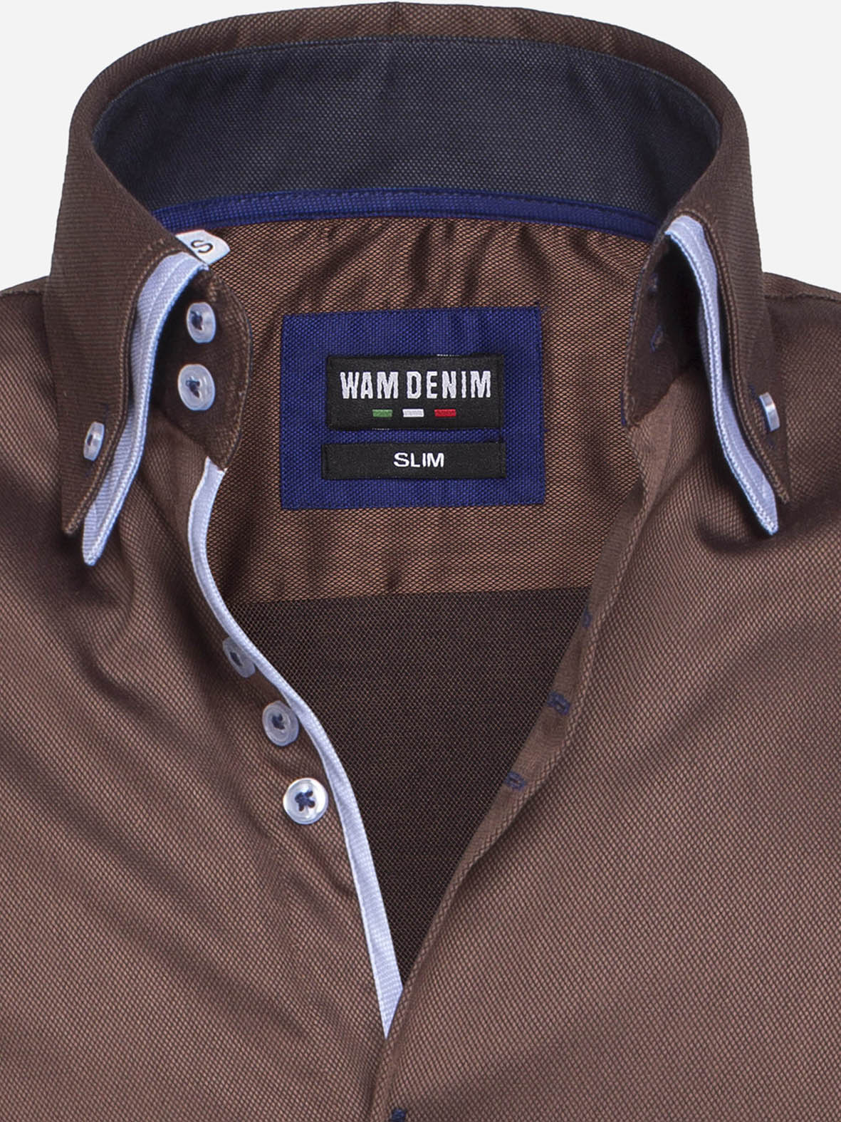 Shirt Long Sleeve 75464 Brown