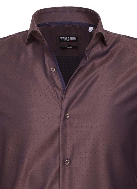 Shirt Long Sleeve 75466 Brown