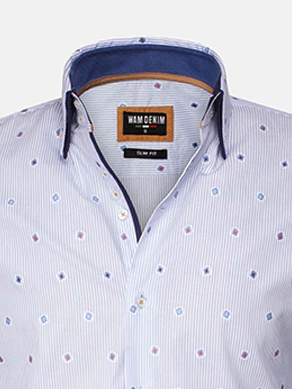 Shirt Long Sleeve 75490 Light Blue