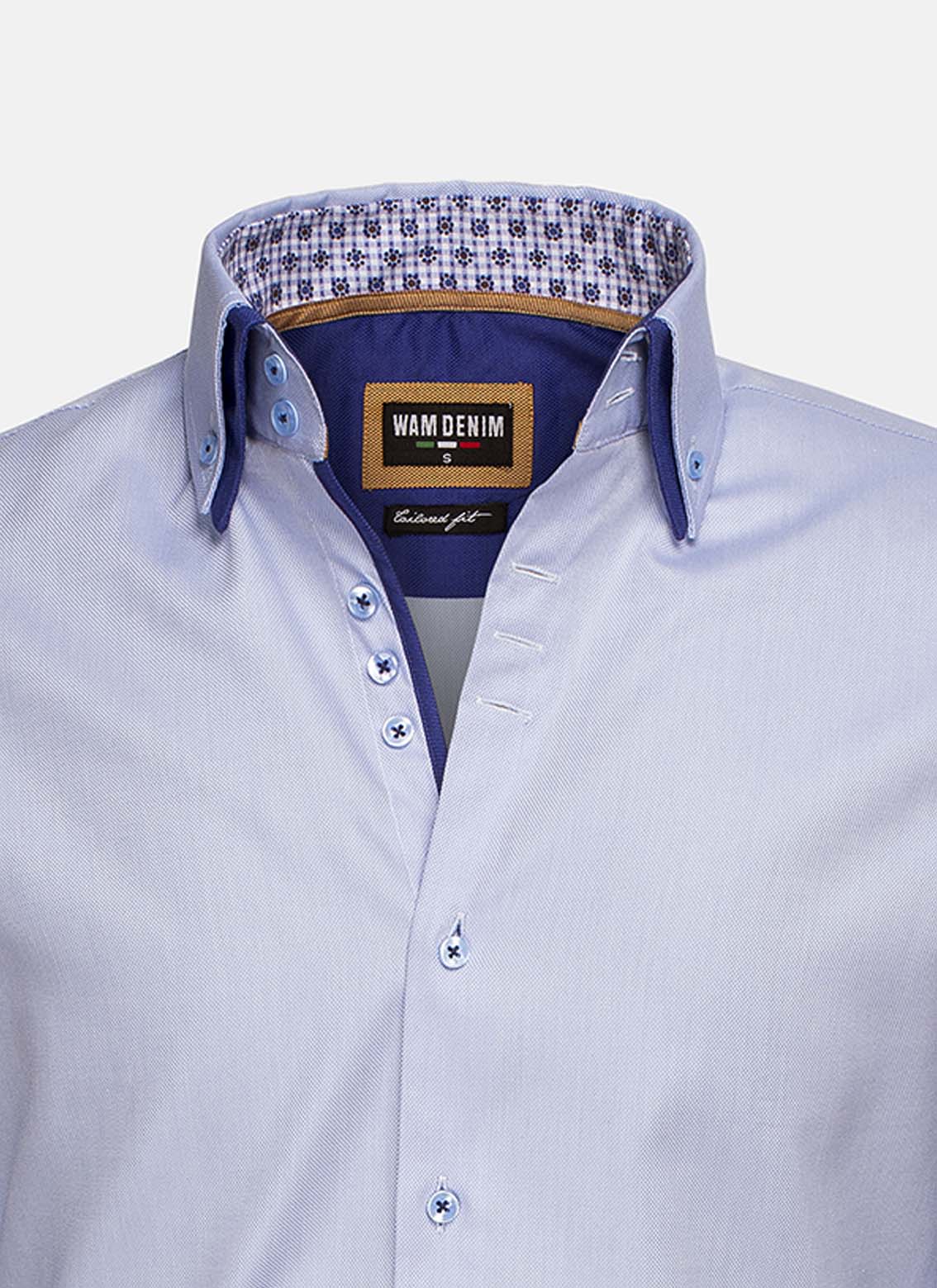Shirt Long Sleeve 75500 Light Blue
