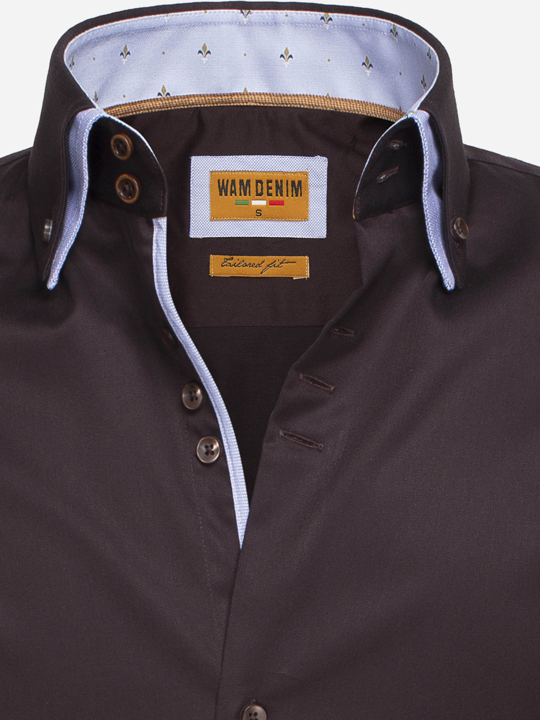 Shirt Long Sleeve 75515 Brown