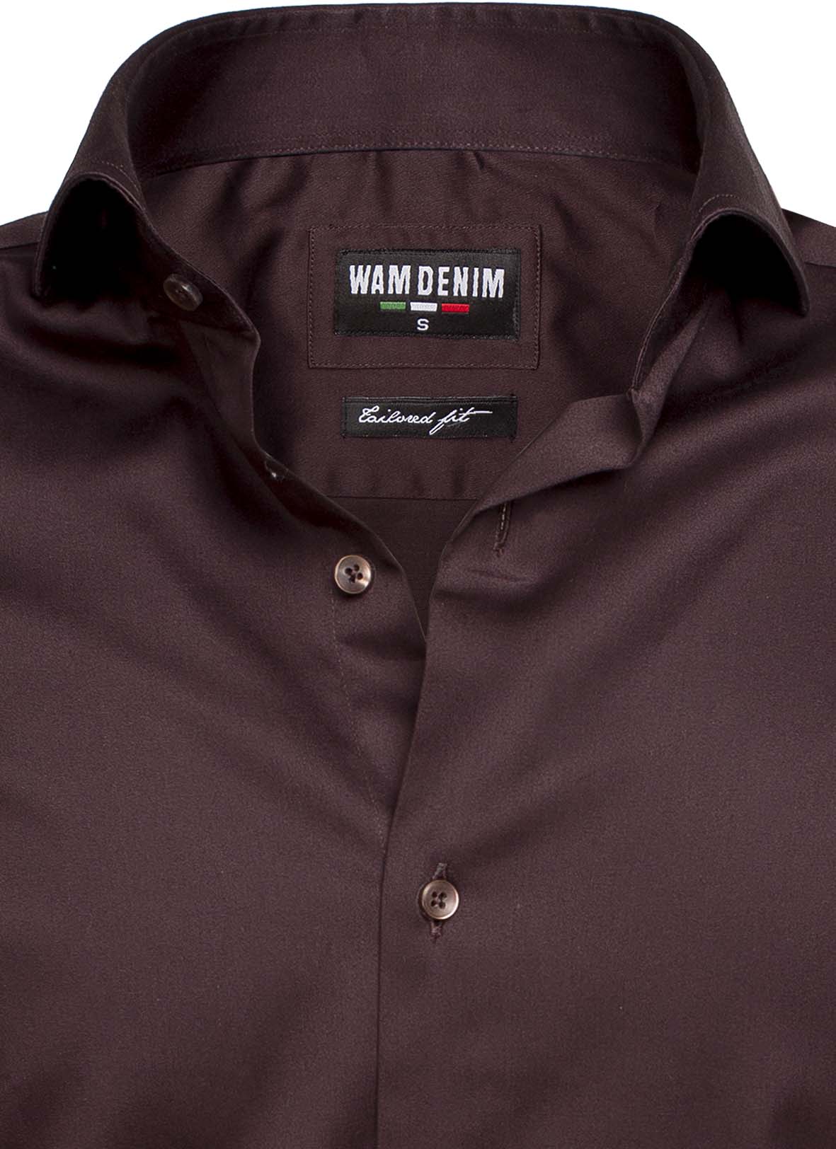 Shirt Long Sleeve 75493 Dark Brown