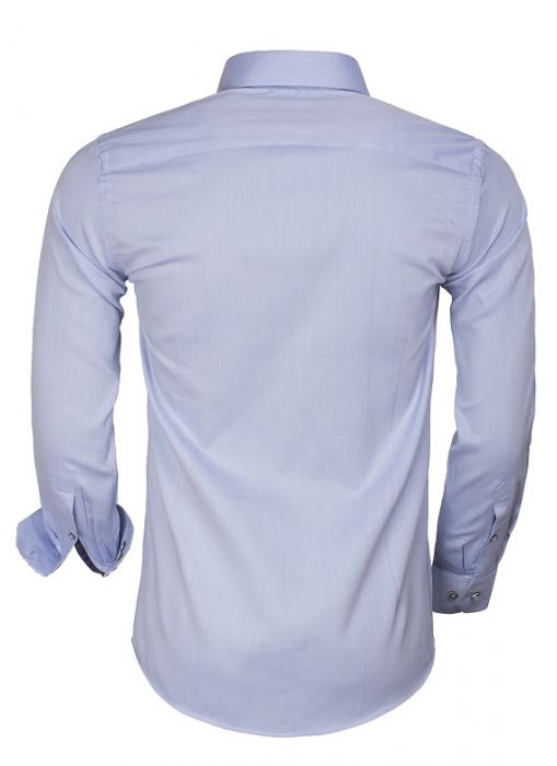 Shirt Long Sleeve 75542 Light Blue