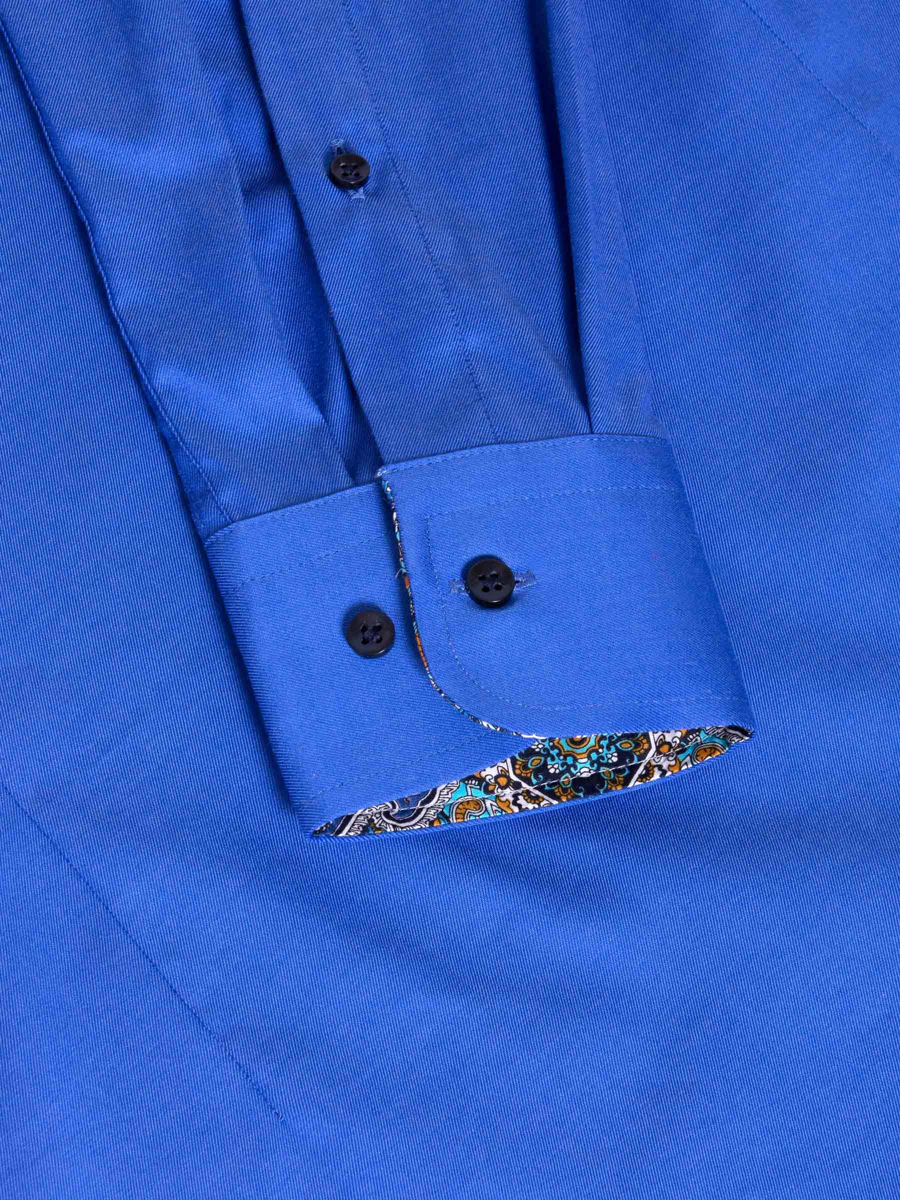 Shirt Long Sleeve 75694 Murial Blue