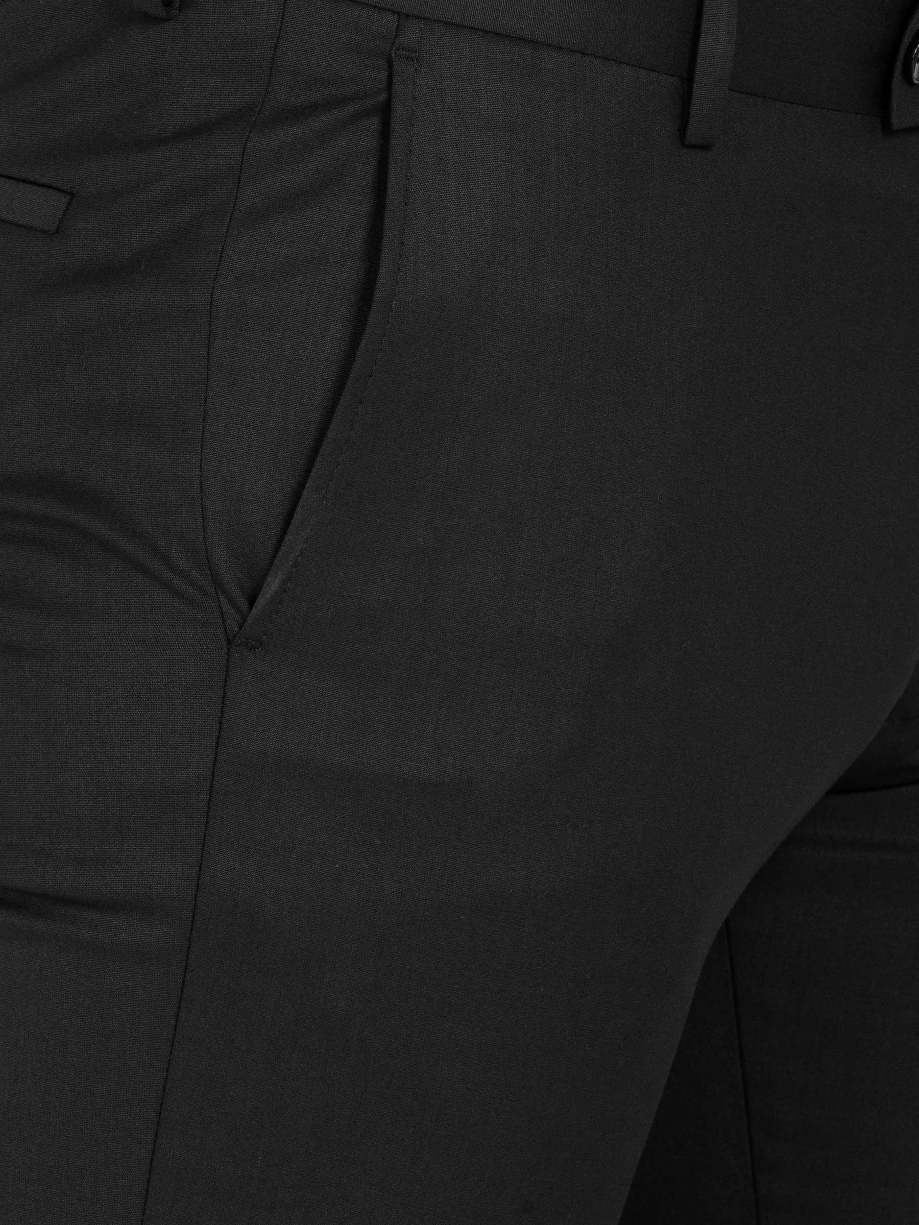 Scottsville Slim Fit Black Suit Pant 