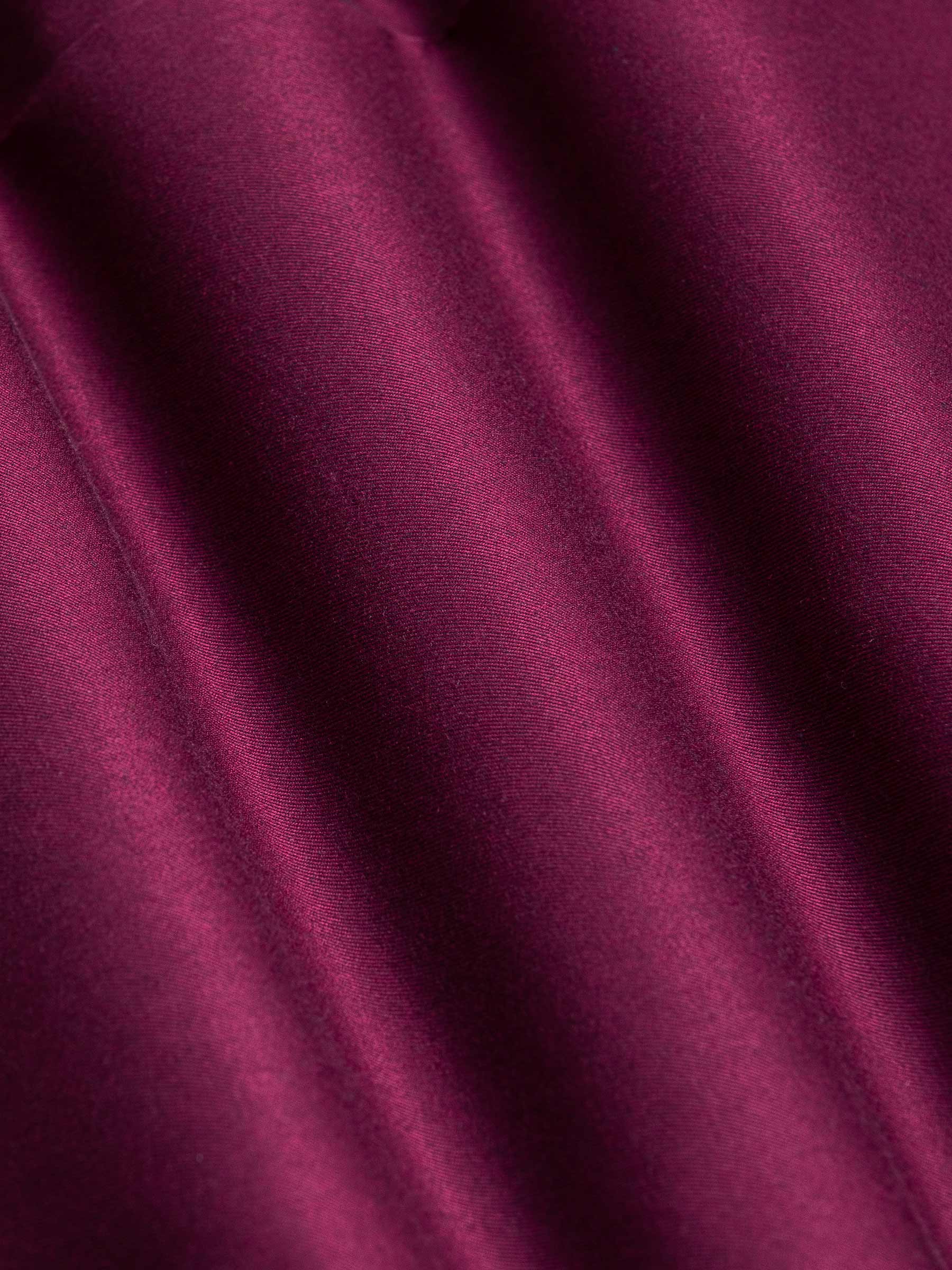 Tempesta Plain Cotton Purple Long Sleeve Shirt 