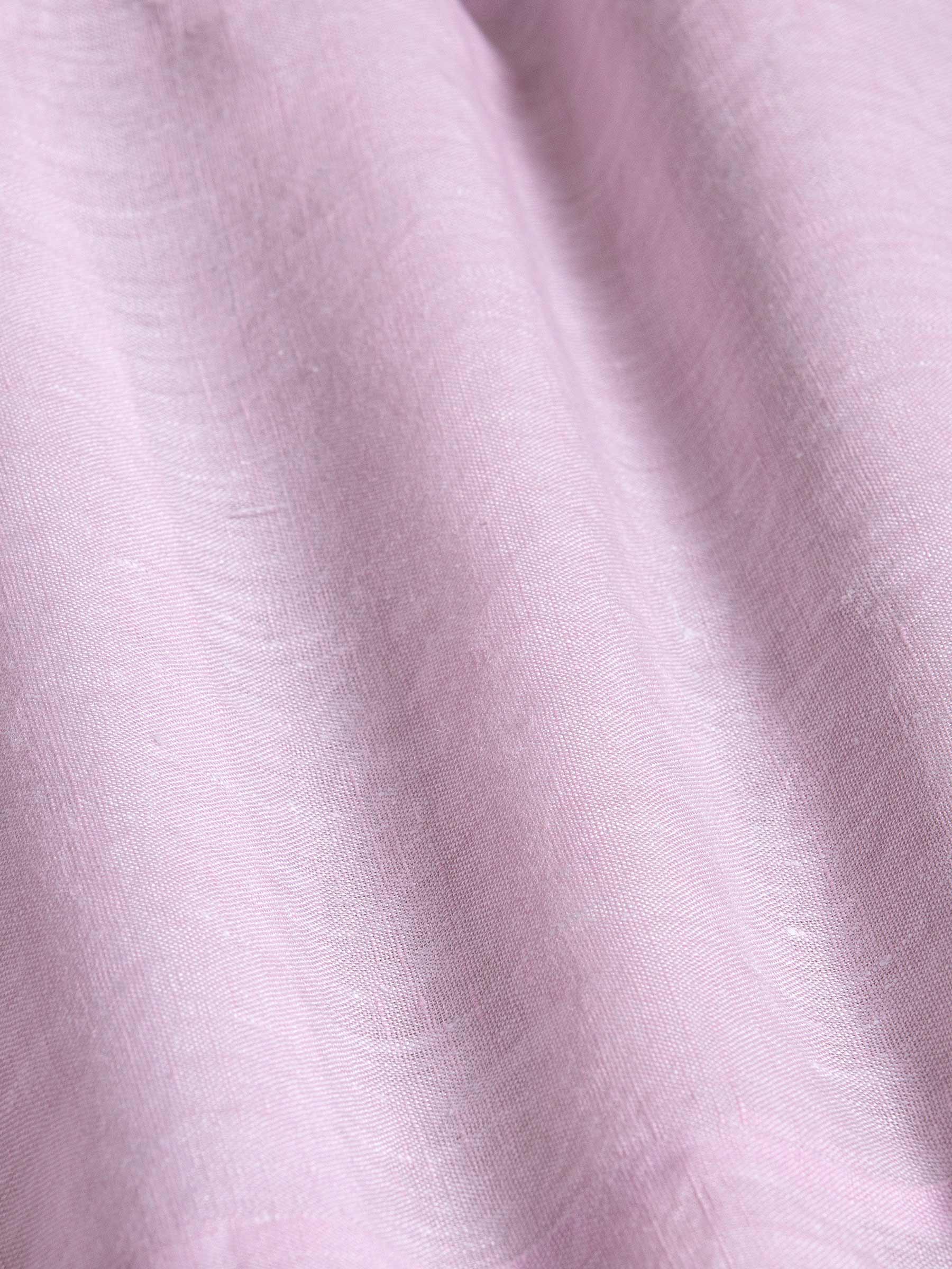 Redention Linen Pink Long Sleeve Shirt