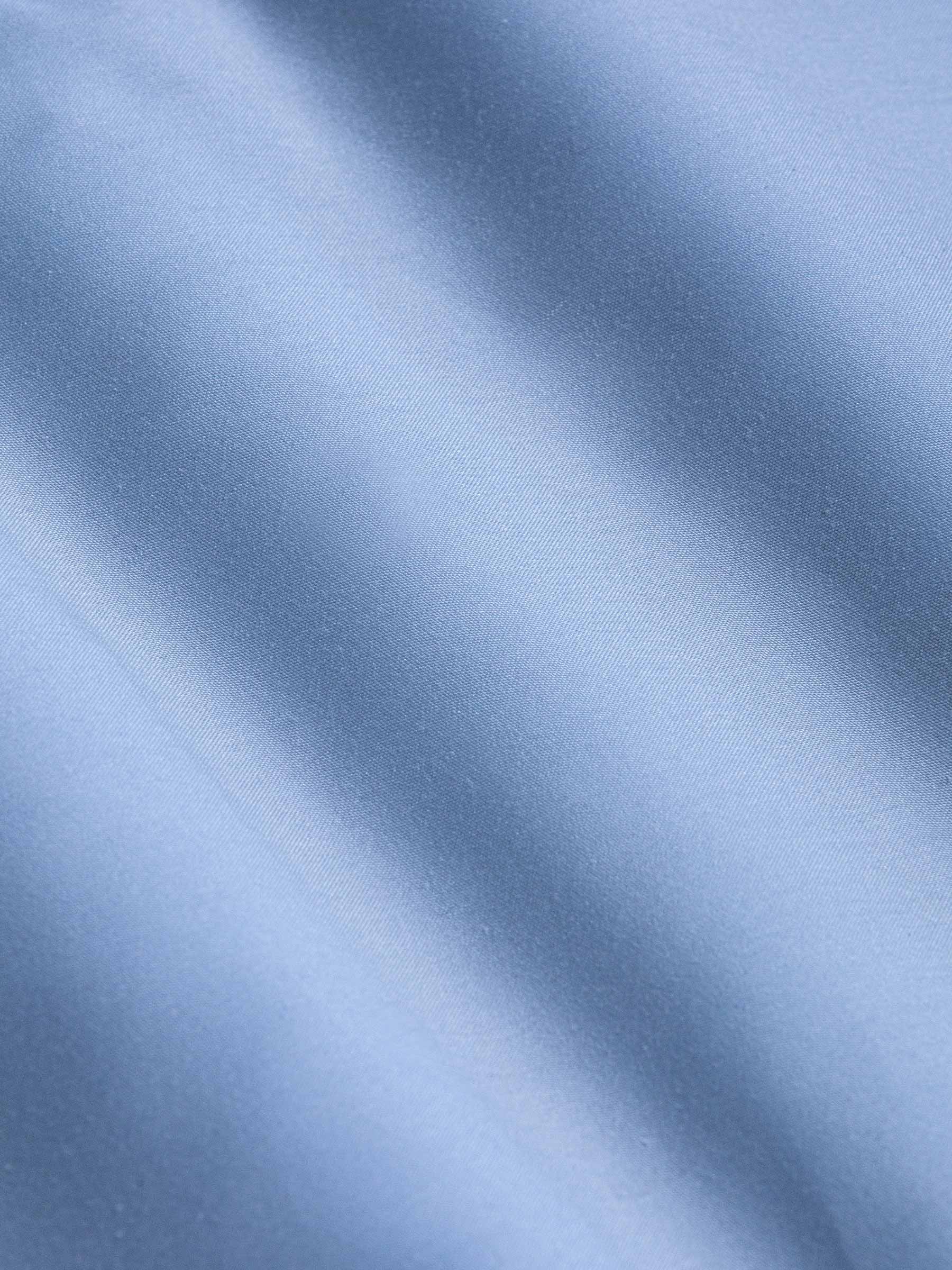Leira Solid Blue Long Sleeve Shirt