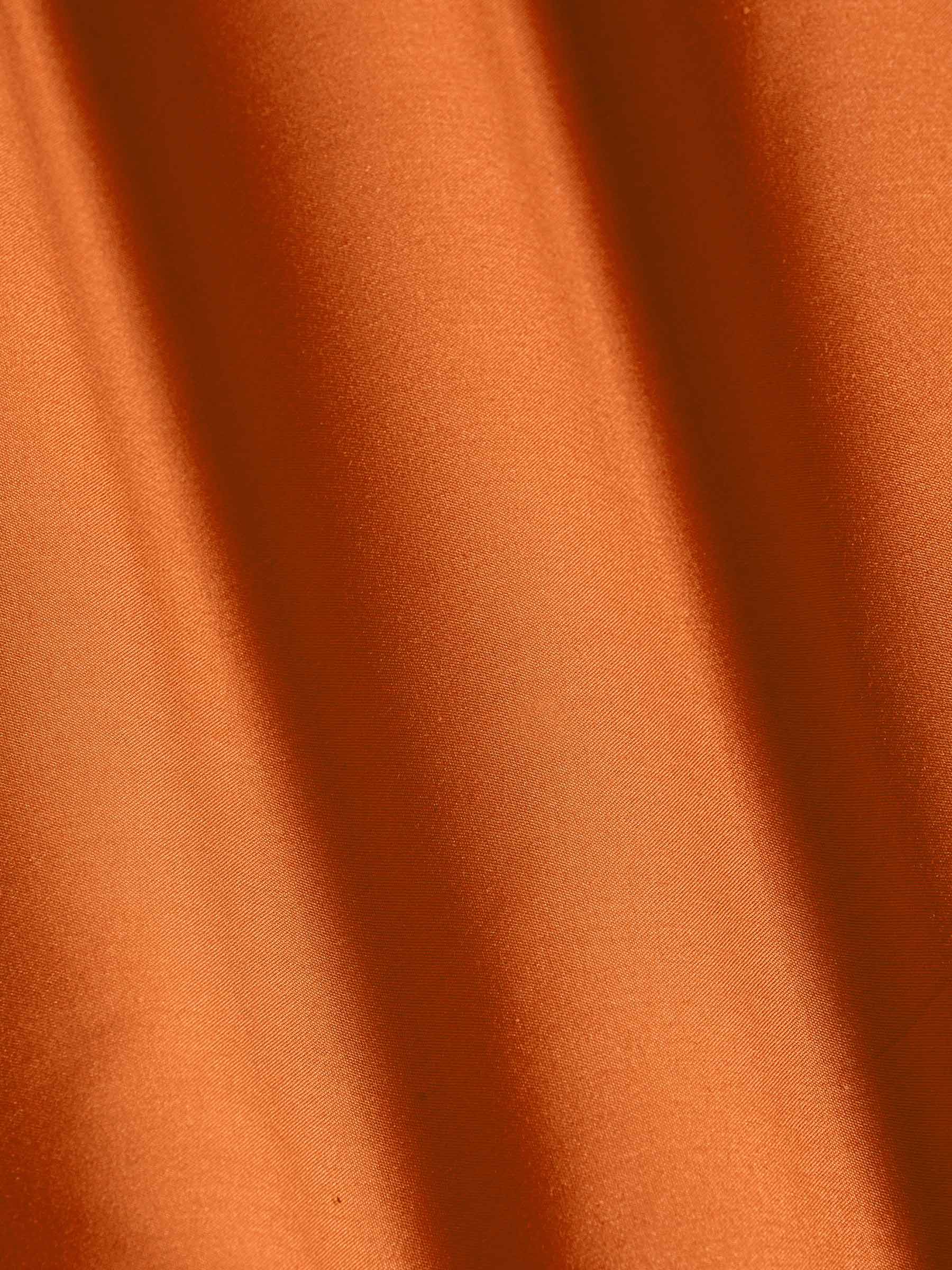 Leira Solid Orange Long Sleeve Shirt