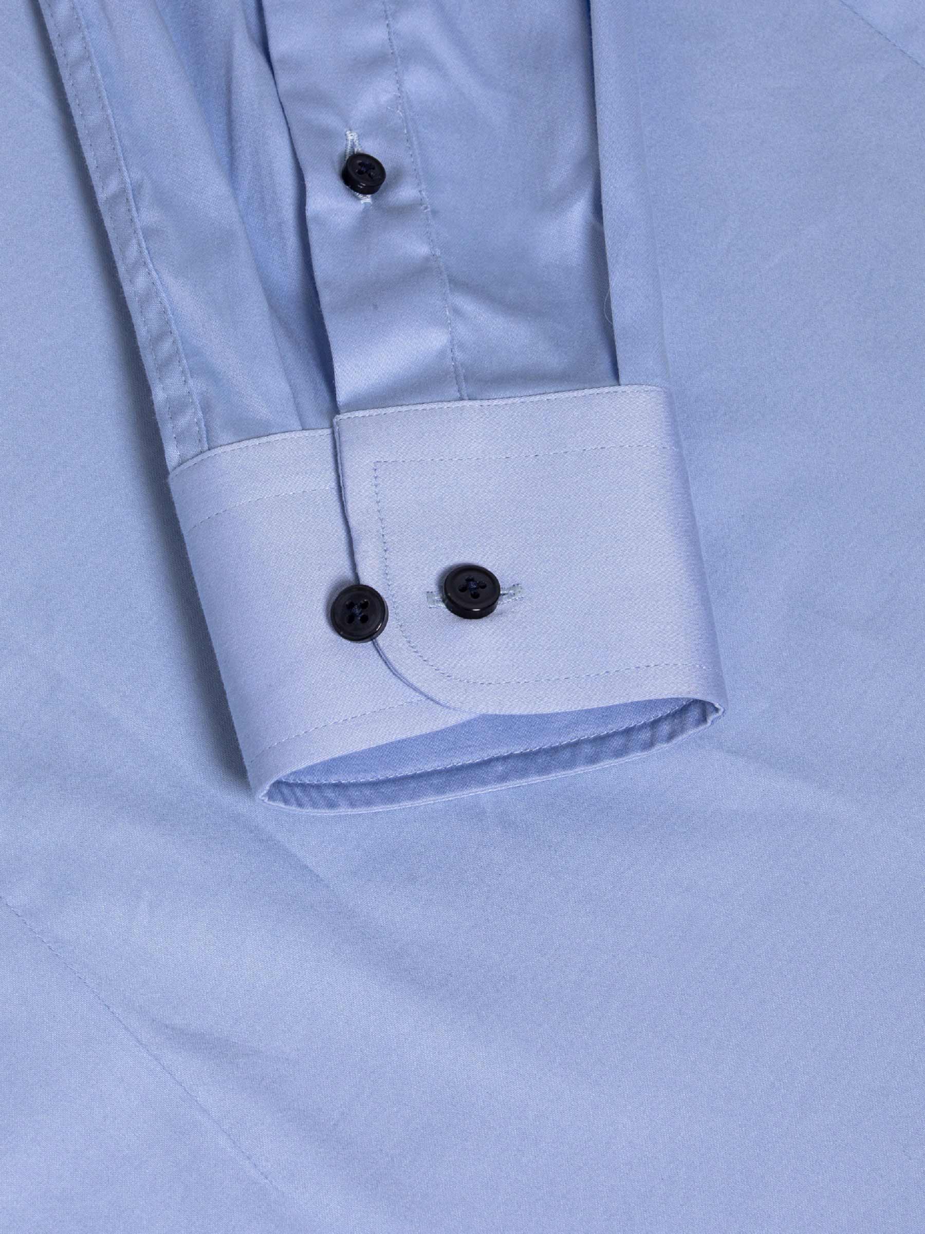 Catalina Blue Solid Long Sleeve Shirt