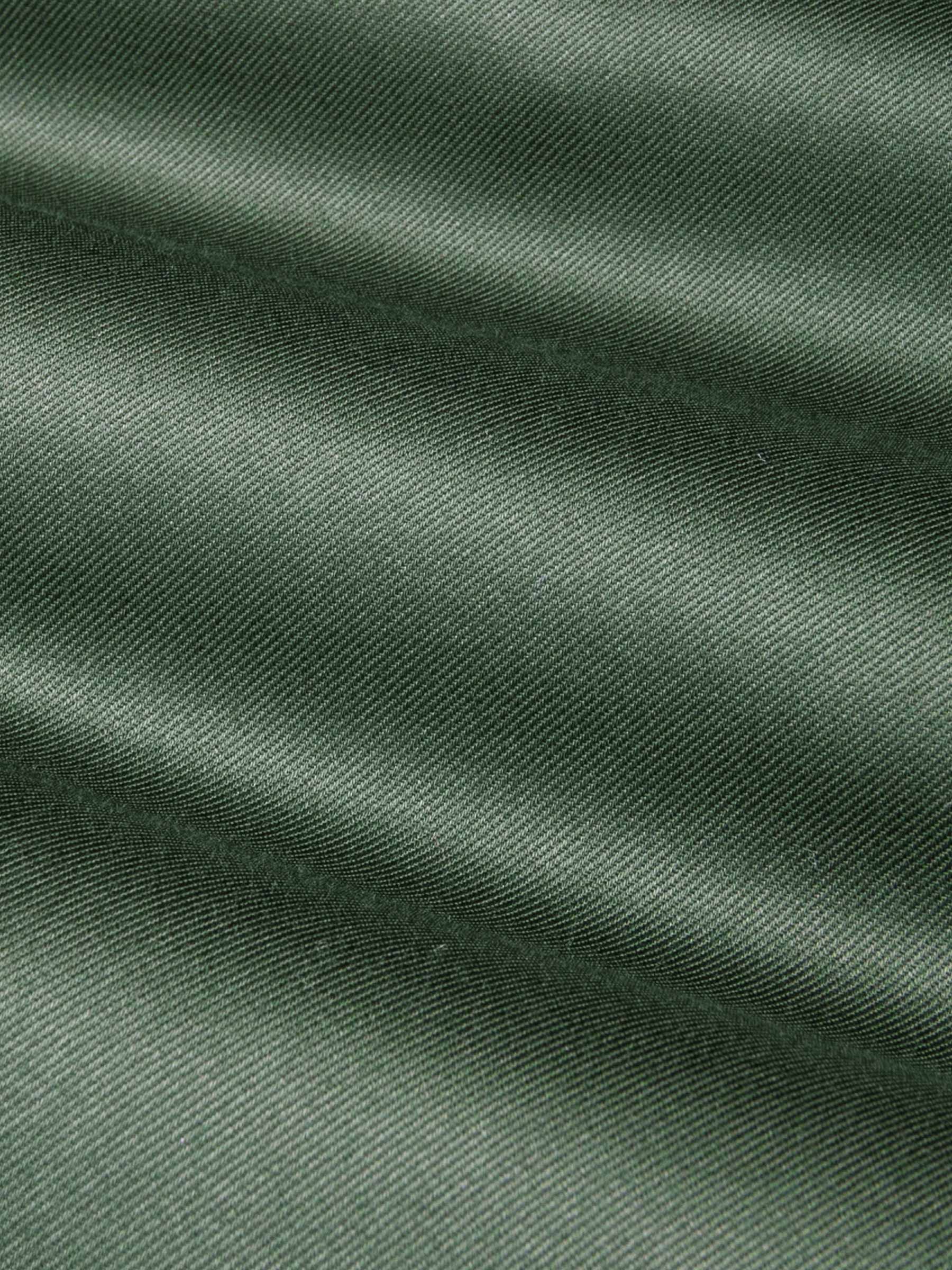 Lance Solid Dark Green Long Sleeve Shirt 