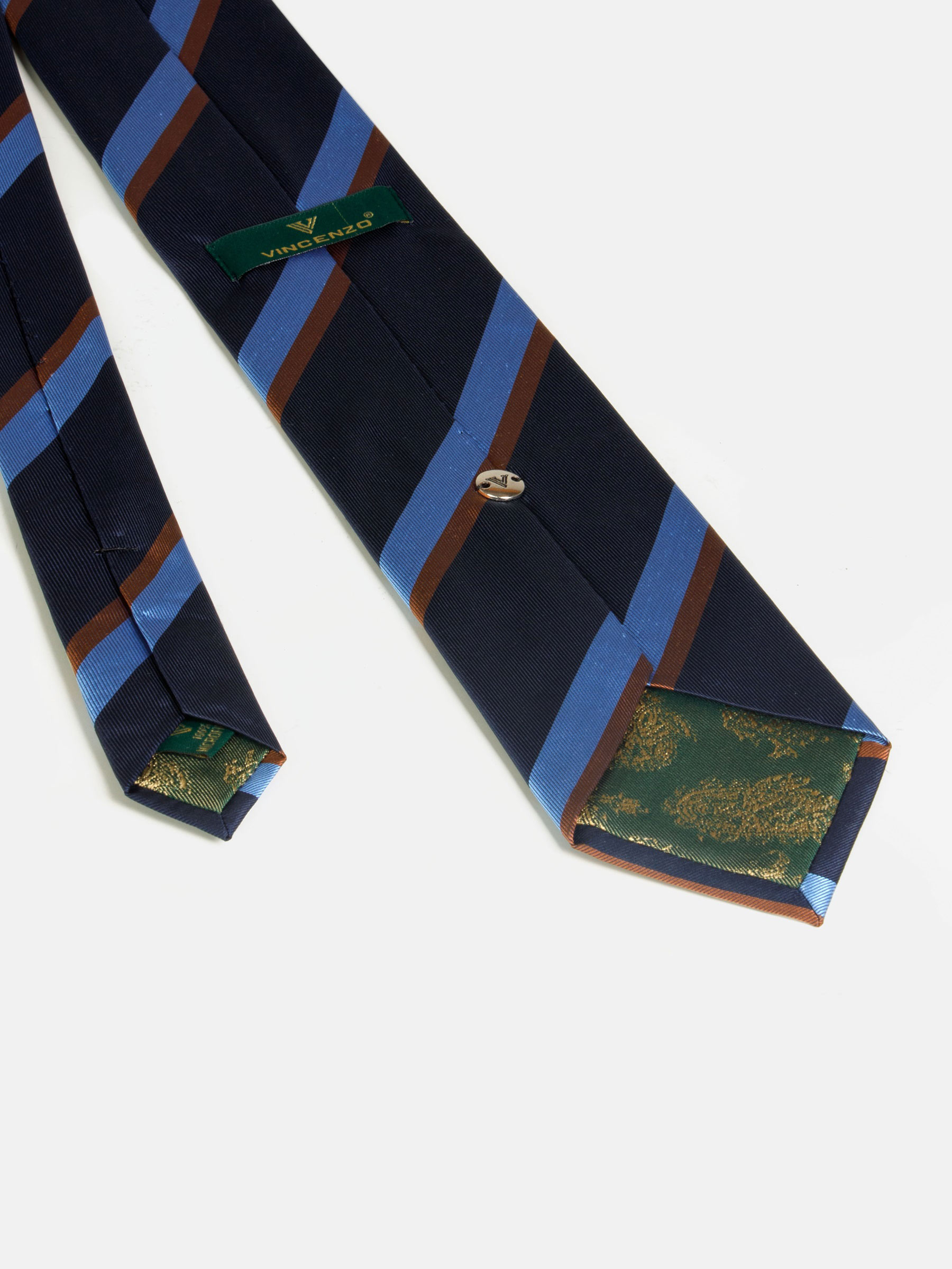 William Powell Black Grey Tie
