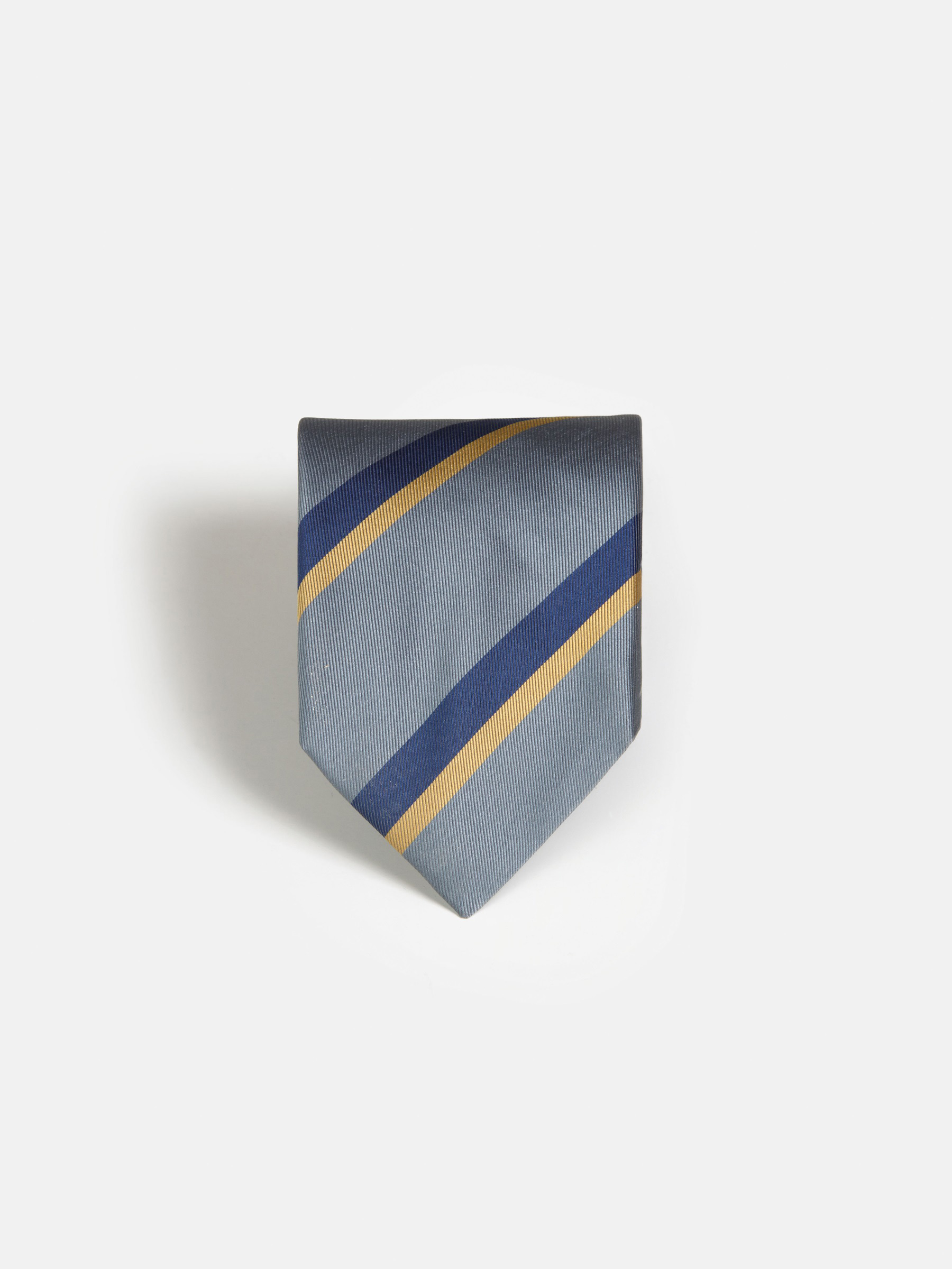 William Powell Navy Anthracite Tie