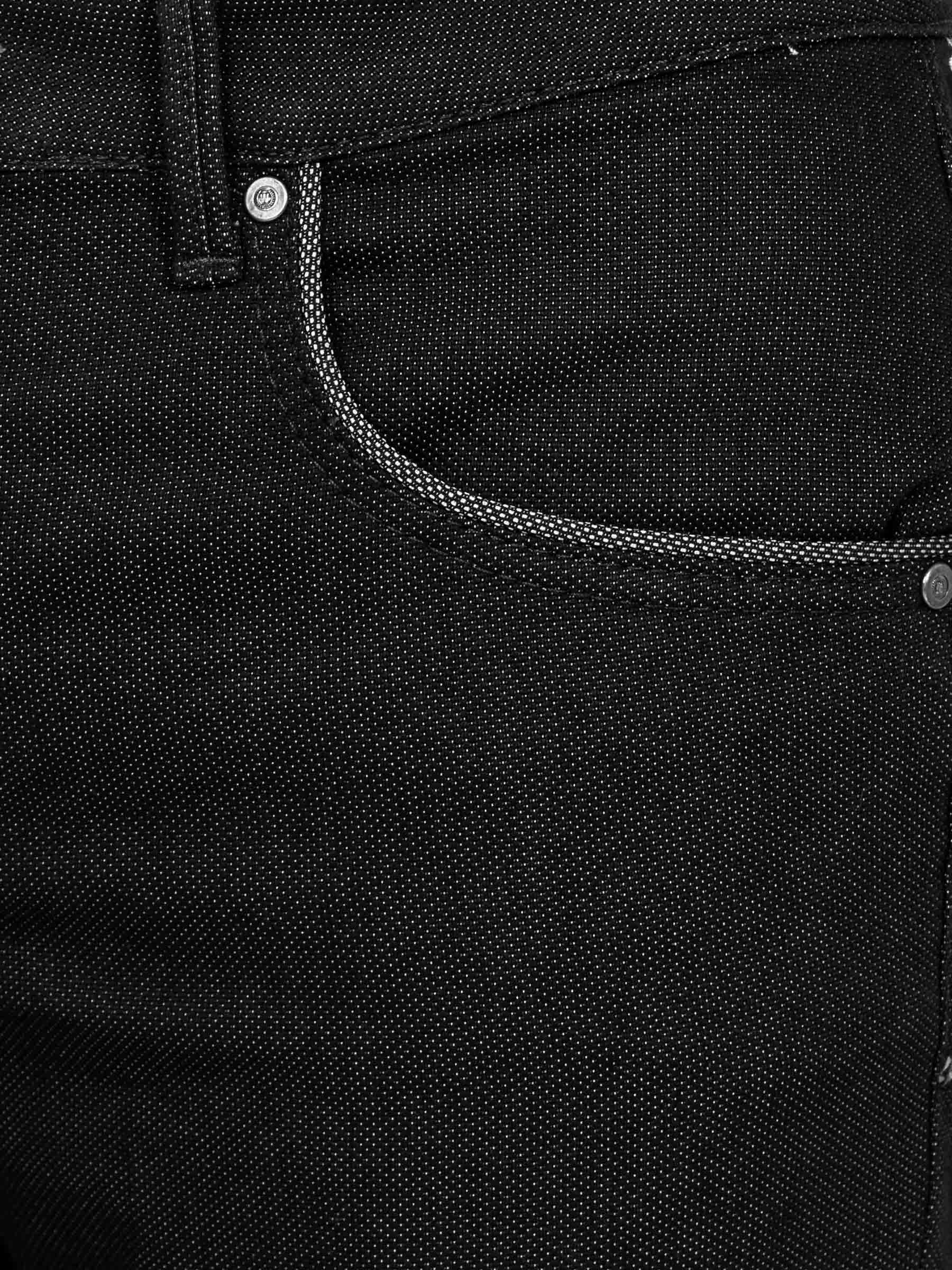 Men’s Black Jeans-Men’s slim-fit stretch jeans in Black| WAM DENIM