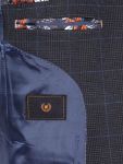 Archer Checkered Indigo Navy Suit