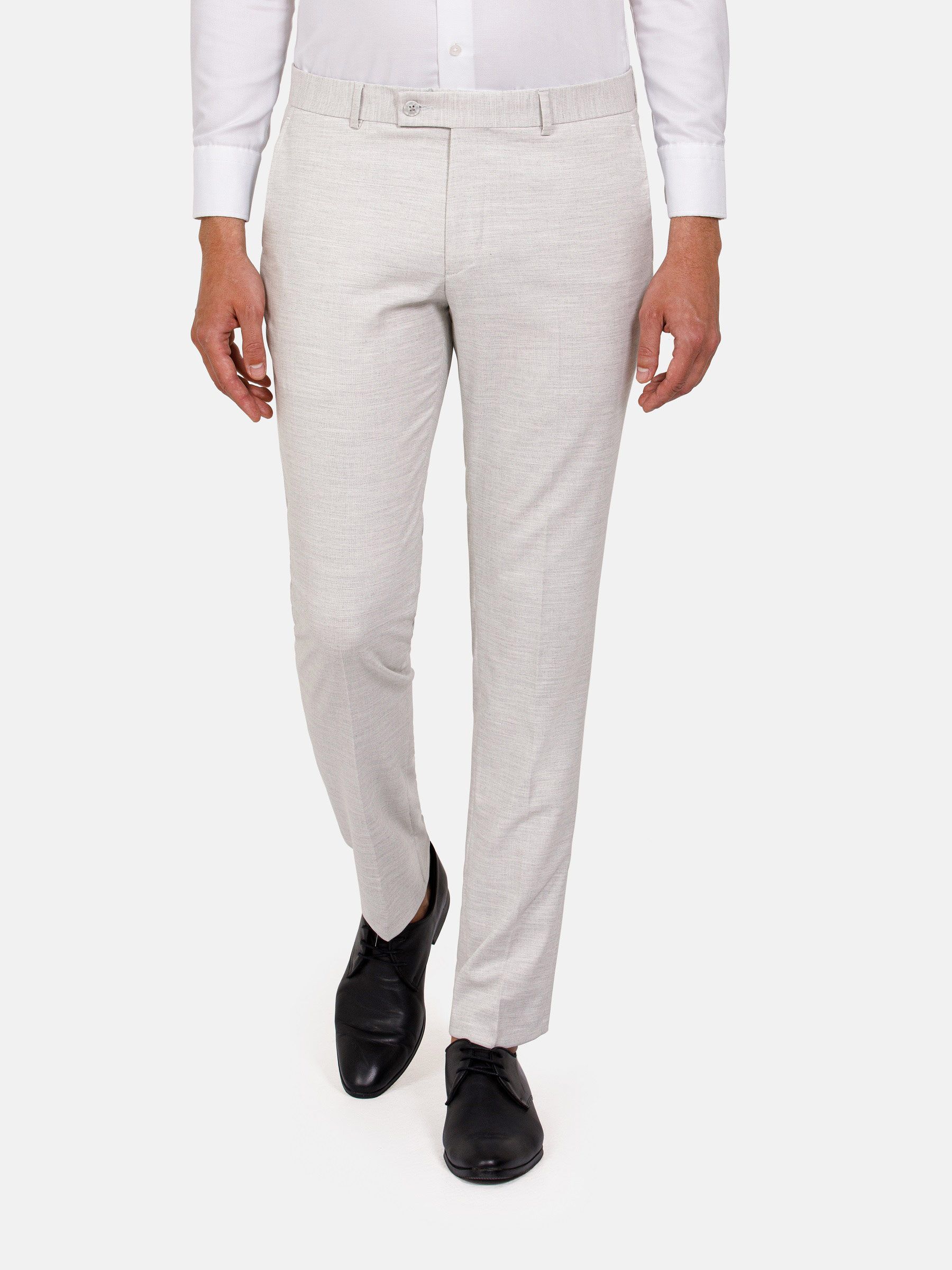 Buy Men's Octane Light Grey Trousers Online | SNITCH