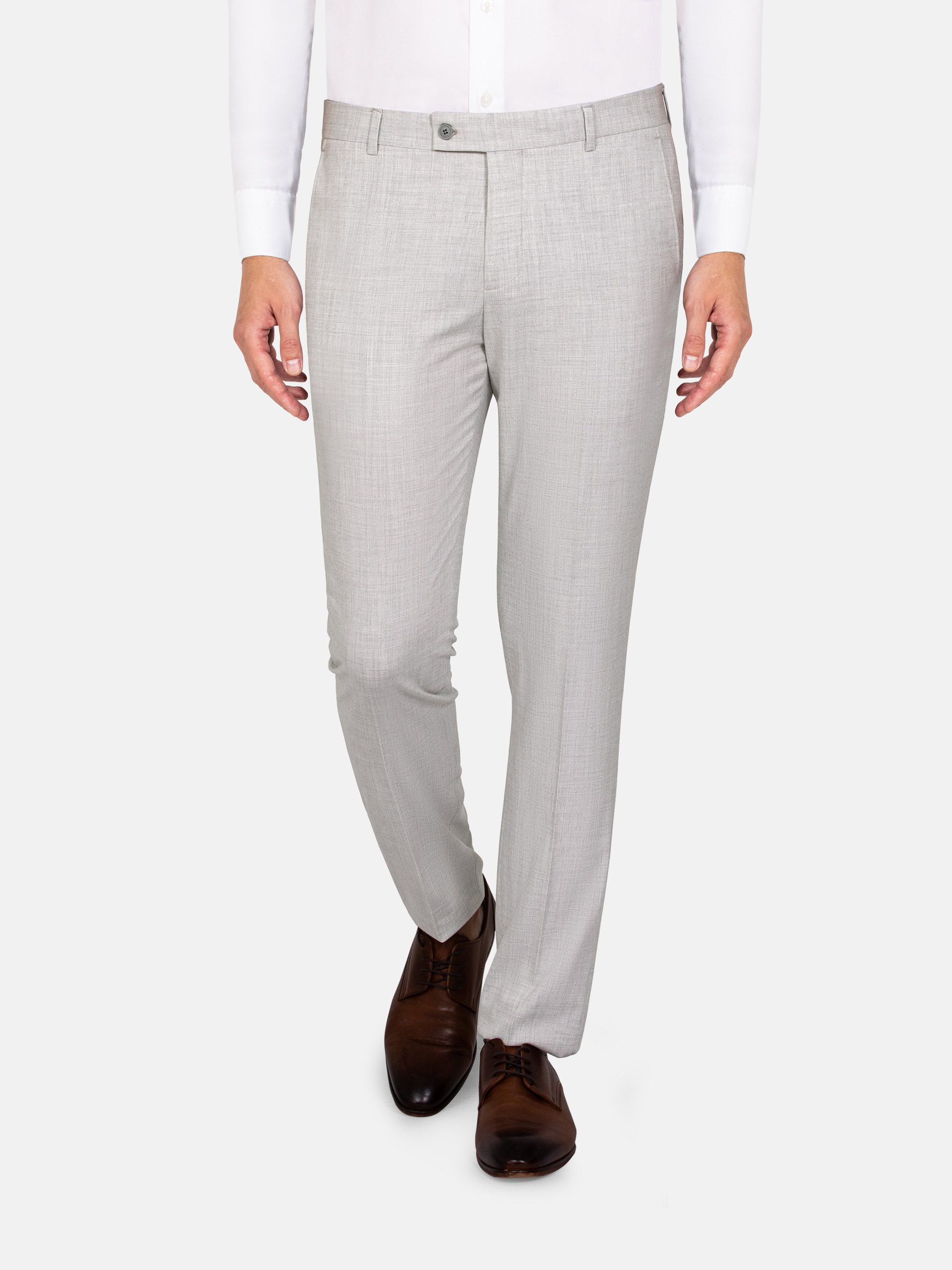 Buy Off White Trousers & Pants for Men by SNITCH Online | Ajio.com